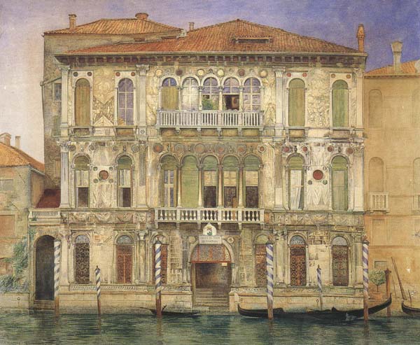 Palazzo Manzoni,on the Gradn Canal,Venice (mk46)